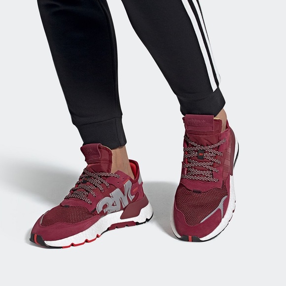 adidas Other - Adidas Nite Jogger 3M Collegiate Burgundy Men's 5.5 NEW